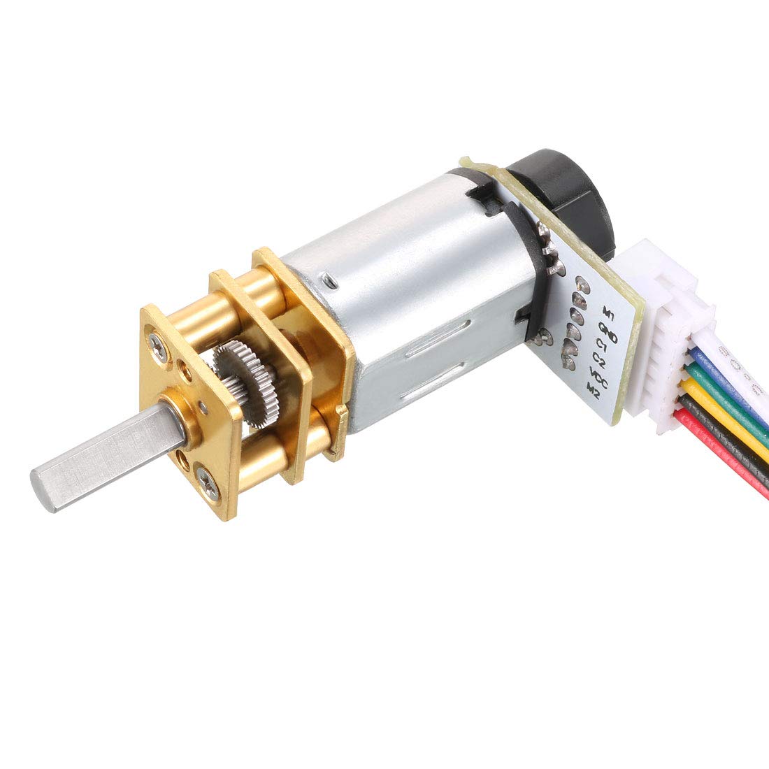 Amazon.com: uxcell GA12-N20 6V 35RPM DC Gear Motor with Encoder